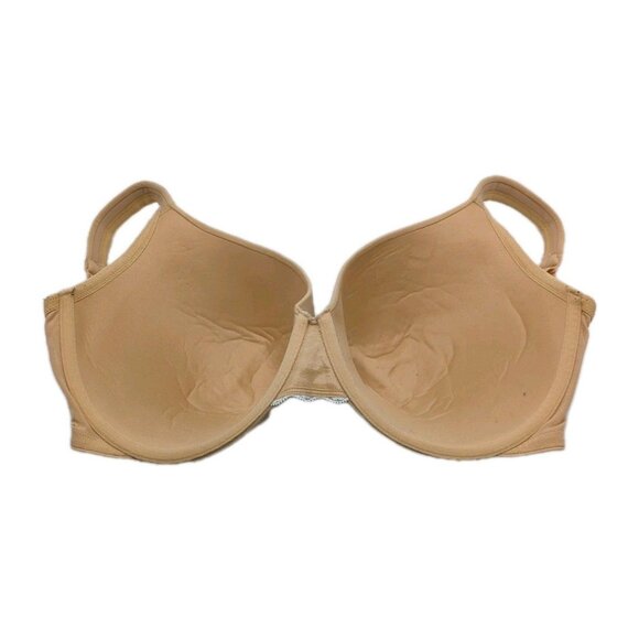 Cacique Lane Bryant Bra 44DDD Beige Lightly Lined Full Coverage Underwire Womens - Picture 6 of 10